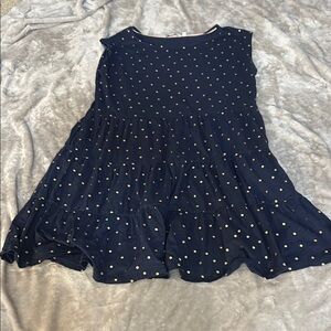 Boden romaine polka dot tiered dress